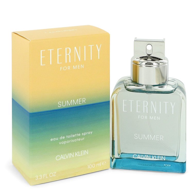 Eternity Summer by Calvin Klein Eau De Toilette Spray (2019) 3.3 oz 