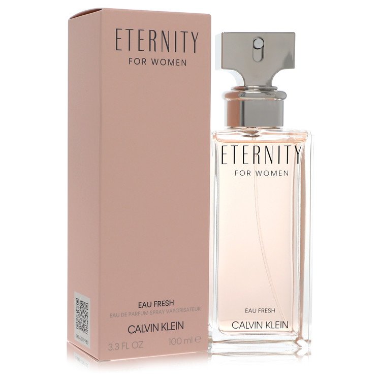 Eternity Eau Fresh by Calvin Klein Eau De Parfum Spray 3.4 oz