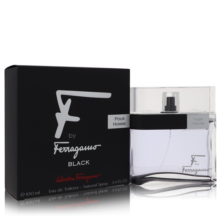 F Black by Salvatore Ferragamo Eau De Toilette Spray 1.7 oz