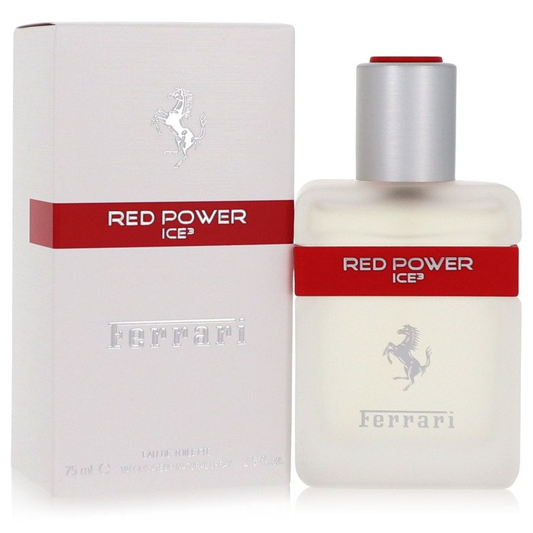 Ferrari Red Power Ice 3 by Ferrari Eau De Toilette Spray 2.5 oz