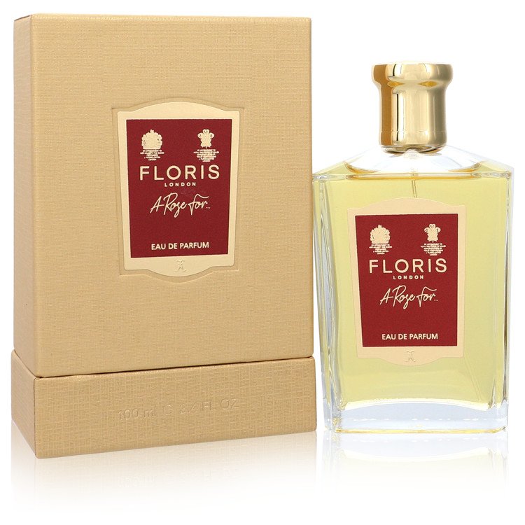 Floris A Rose For by Floris Eau De Parfum Spray (Unisex) 3.4 oz