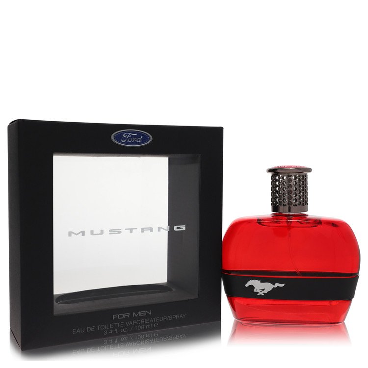 Ford Mustang Red by Estee Lauder Eau De Toilette Spray 3.4 oz