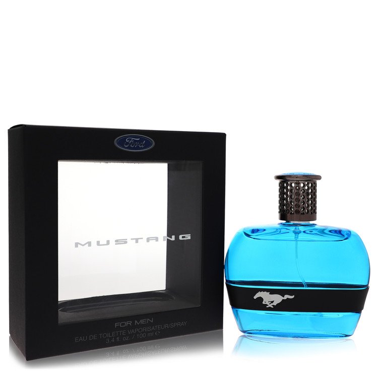 Ford Mustang Blue by Estee Lauder Eau De Toilette Spray 3.4 oz