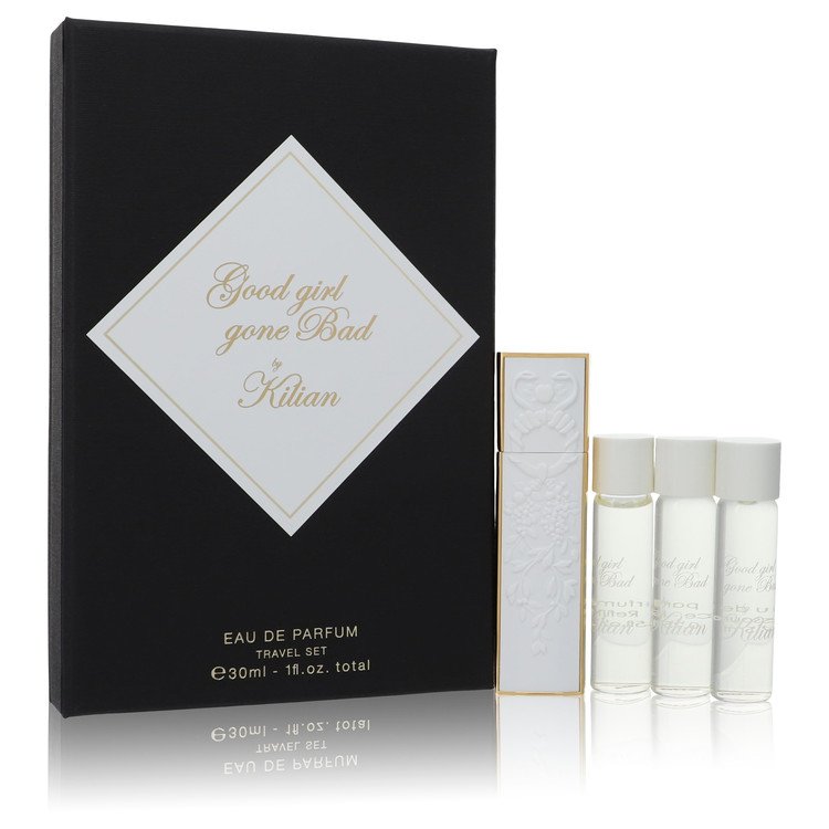 Good Girl Gone Bad by Kilian 4 x 0.25 oz Travel Spray includes 1 White Travel Spray with 4 Refills 4 x.25 oz