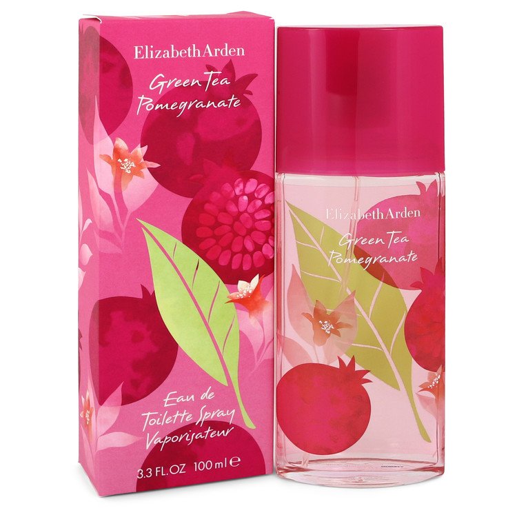 Green Tea Pomegranate by Elizabeth Arden Eau De Toilette Spray 3.3 oz