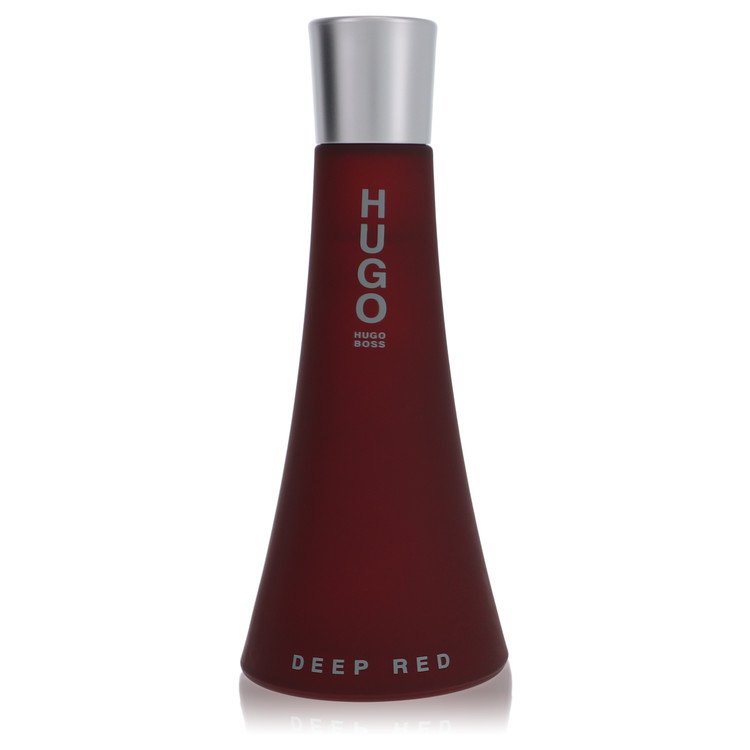 hugo DEEP RED by Hugo Boss Eau De Parfum Spray (unboxed) 3 oz