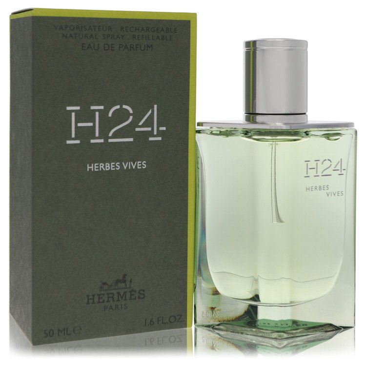 Hermes H24 Herbes Vives by Hermes Eau De Parfum Refillable Spray 1.7 oz