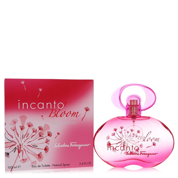 Incanto Bloom by Salvatore Ferragamo Eau De Toilette Spray (New Packaging) 3.4 oz