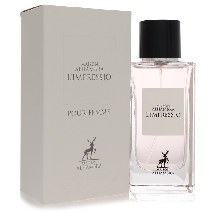 III L'impressio Pour Femme by Maison Alhambra Eau De Parfum Spray 3.4 oz