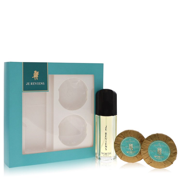 je reviens by Worth Gift Set -- 1.7 oz eau De Toilette Spray + 2 x 2.6 oz Soap