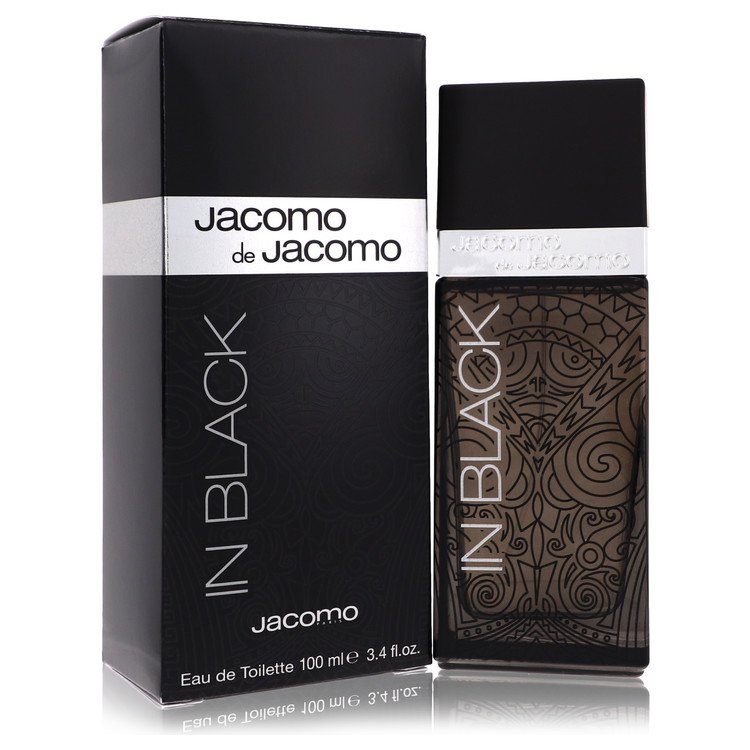 Jacomo De Jacomo In Black by Jacomo Eau De Toilette Spray 3.4 oz