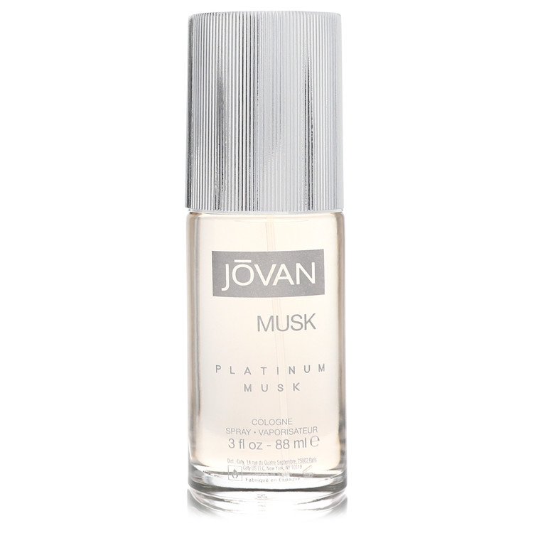 Jovan Platinum Musk by Jovan Cologne Spray (unboxed) 3 oz