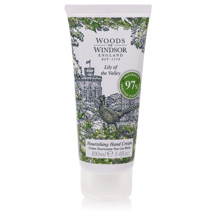 Lily of the Valley (Woods of Windsor) by Woods of Windsor Nourishing Hand Cream 3.4 oz