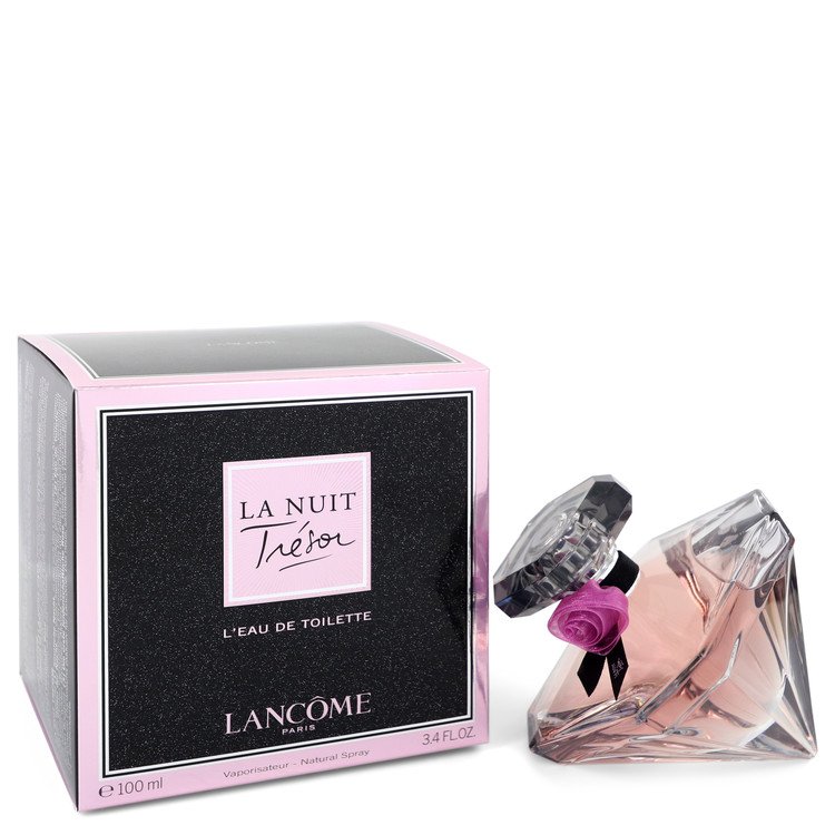 Tresor La Nuit by Lancome L'eau De Toilette Spray 3.4 oz