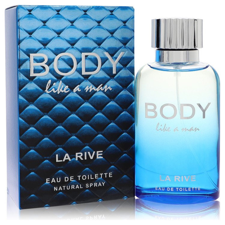 La Rive Body Like A Man by La Rive Eau De Toilette Spray 3 oz