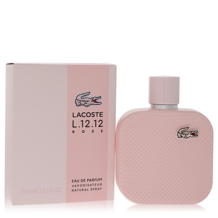 Lacoste Eau De Lacoste L.12.12 Rose by Lacoste Eau De Parfum Spray 3.3 oz