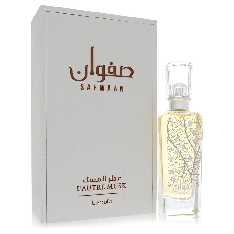 Lattafa Safwaan L'autre Musk by Lattafa Eau De Parfum Spray (Unisex) 3.4 oz