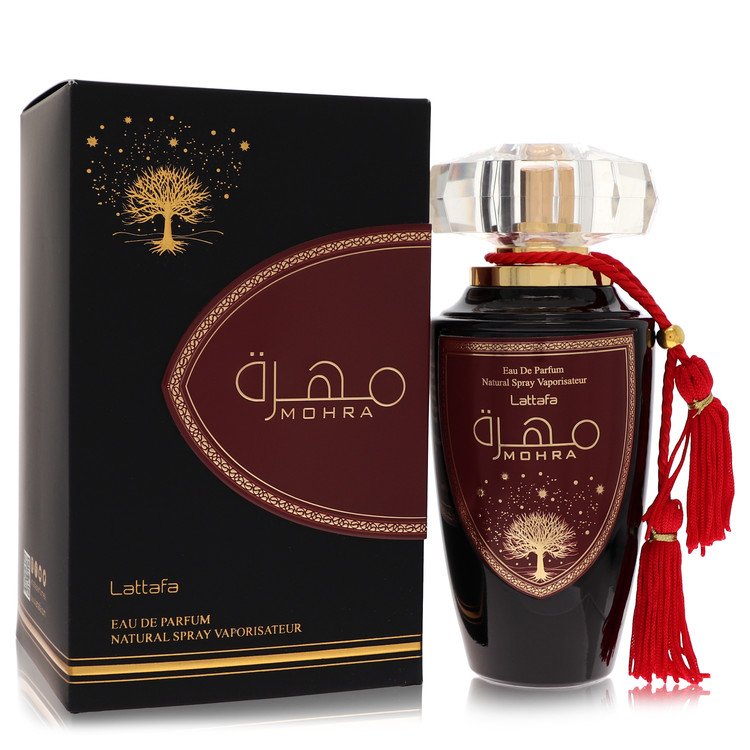 Lattafa Mohra by Lattafa Eau De Parfum Spray (Unisex) 3.4 oz