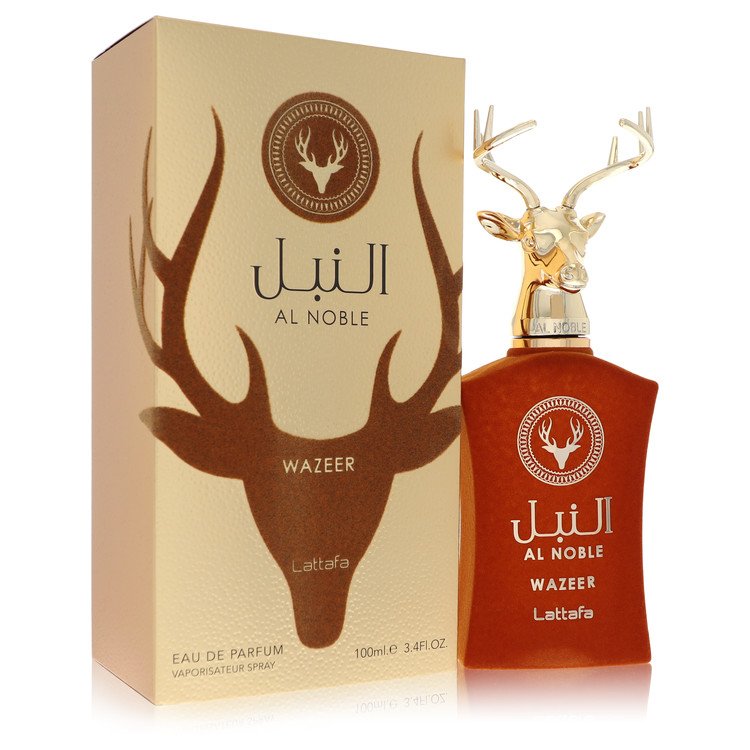 Lattafa Al Noble Wazeer by Lattafa Eau De Parfum Spray (Unisex) 3.4 oz