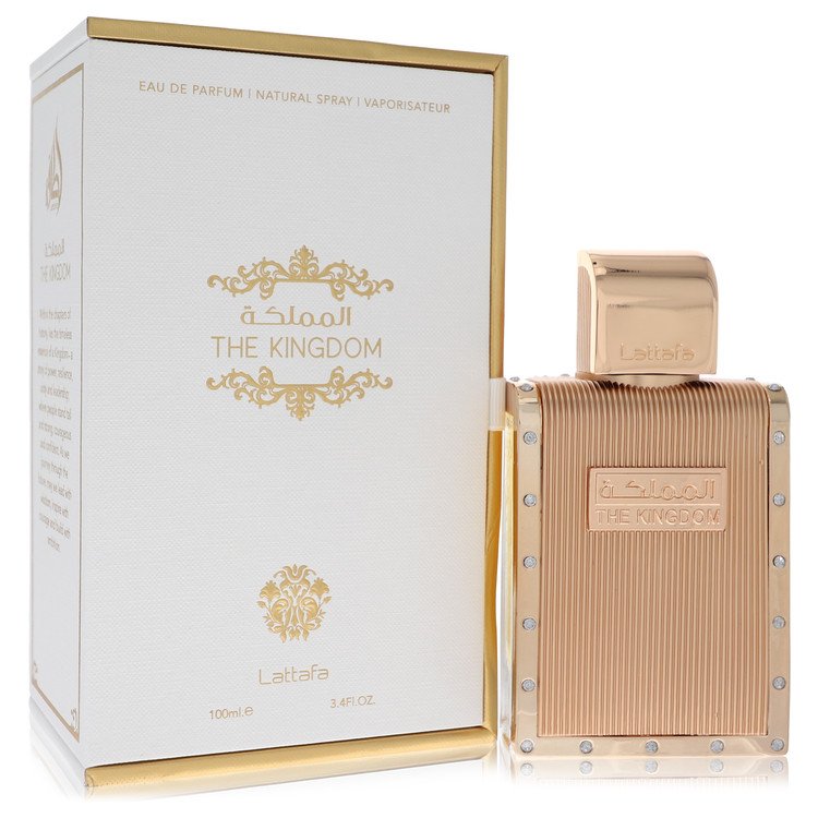 Lattafa The Kingdom by Lattafa Eau De Parfum Spray 3.4 oz