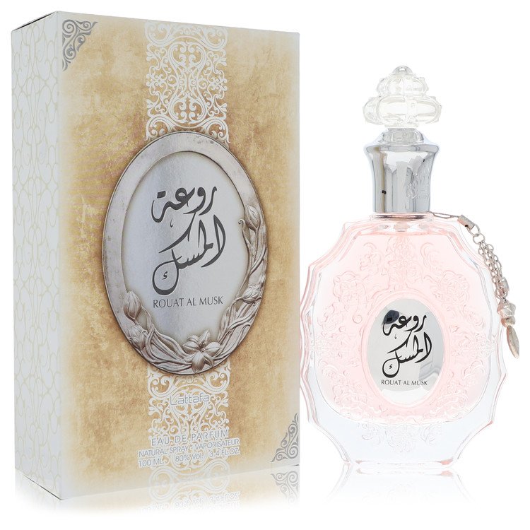 Lattafa Rouat Al Musk by Lattafa Eau De Parfum Spray (Unisex) 3.4 oz