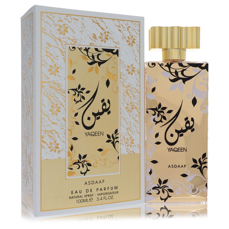 Lattafa Asdaaf Yaqeen by Lattafa Eau De Parfum Spray (Unisex) 3.4 oz