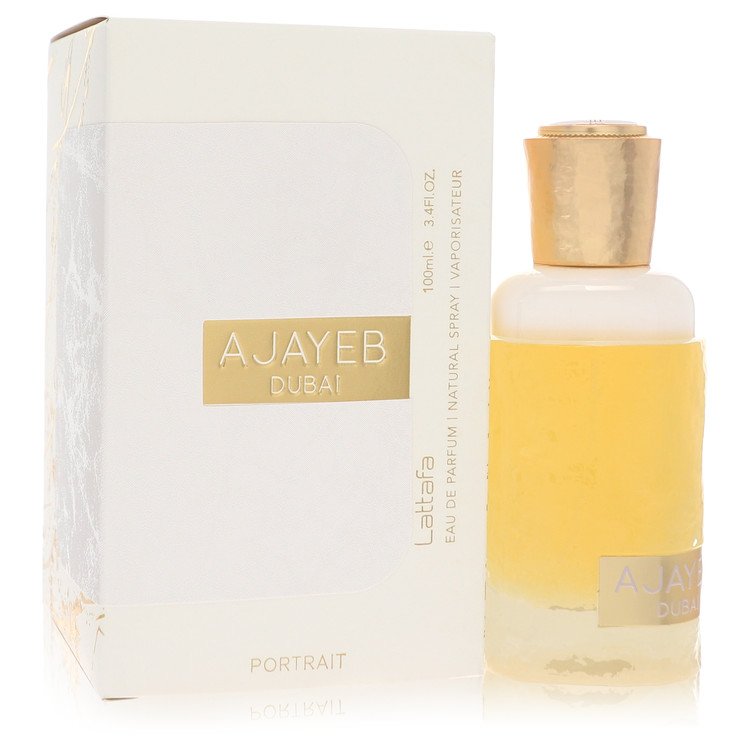 Lattafa Ajayeb Dubai Portrait by Lattafa Eau De Parfum Spray (Unisex) 3.4 oz