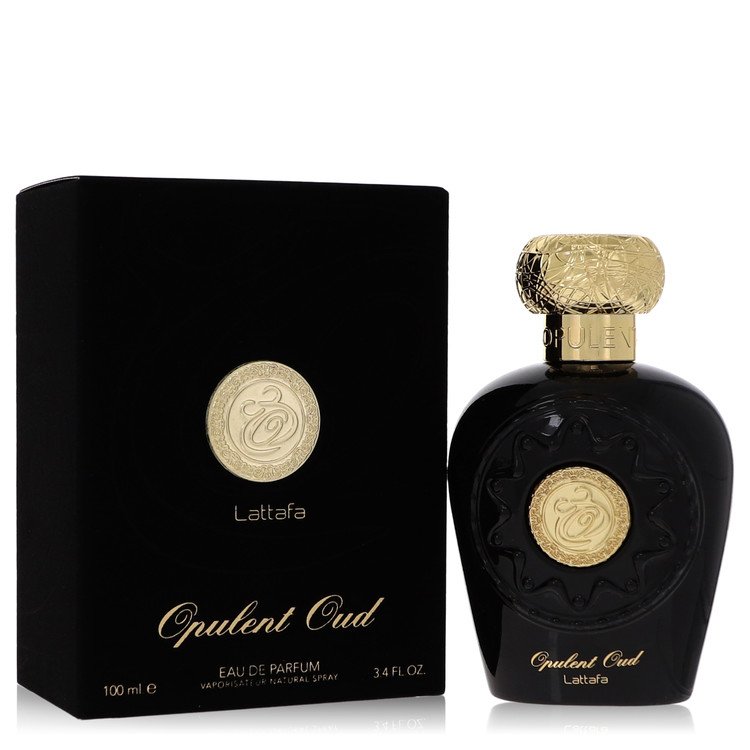 Lattafa Opulent Oud by Lattafa Eau De Parfum Spray (Unisex) 3.4 oz