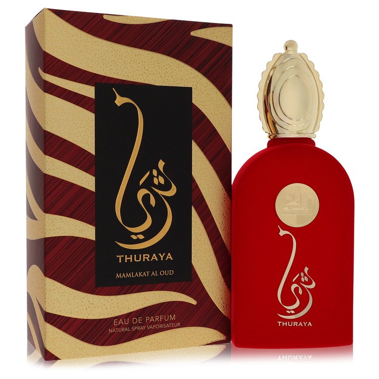 Lattafa Mamlakat Al Oud Thuraya by Lattafa Eau De Parfum Spray (Unisex) 3.4 oz