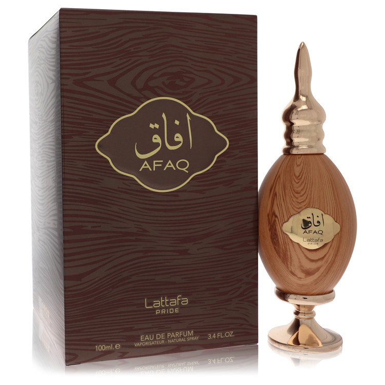 Lattafa Pride Afaq Gold by Lattafa Eau De Parfum Spray (Unisex) 3.4 oz