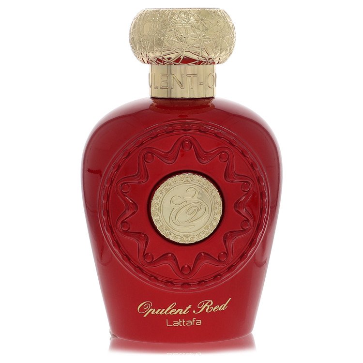 Lattafa Opulent Red by Lattafa Eau De Parfum Spray (Unboxed) 3.4 oz