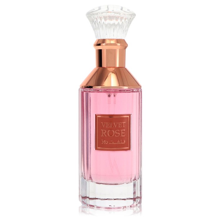 Lattafa Velvet Rose by Lattafa Eau De Parfum Spray (Unisex Unboxed) 3.4 oz