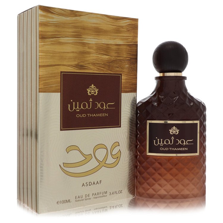 Lattafa Asdaaf Oud Thameen by Lattafa Eau De Parfum Spray (Unisex) 3.4 oz