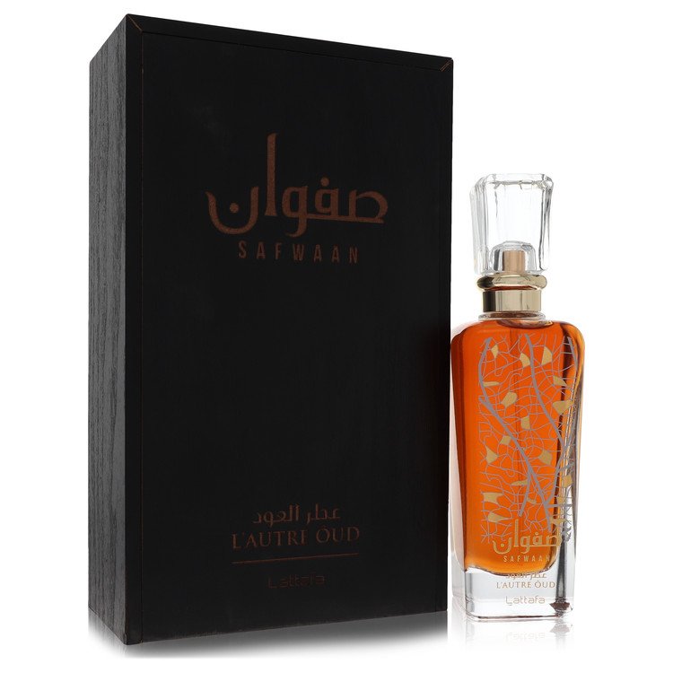 Lattafa Safwaan L'autre Oud by Lattafa Eau De Parfum Spray (Unisex) 3.4 oz