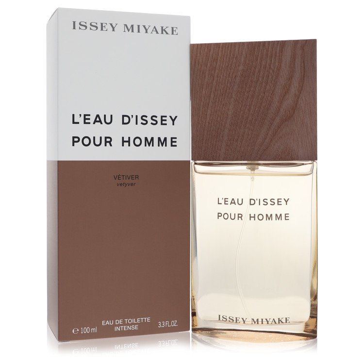 L'eau D'issey Pour Homme Vetiver by Issey Miyake Eau De Toilette Intense Spray 3.3 oz