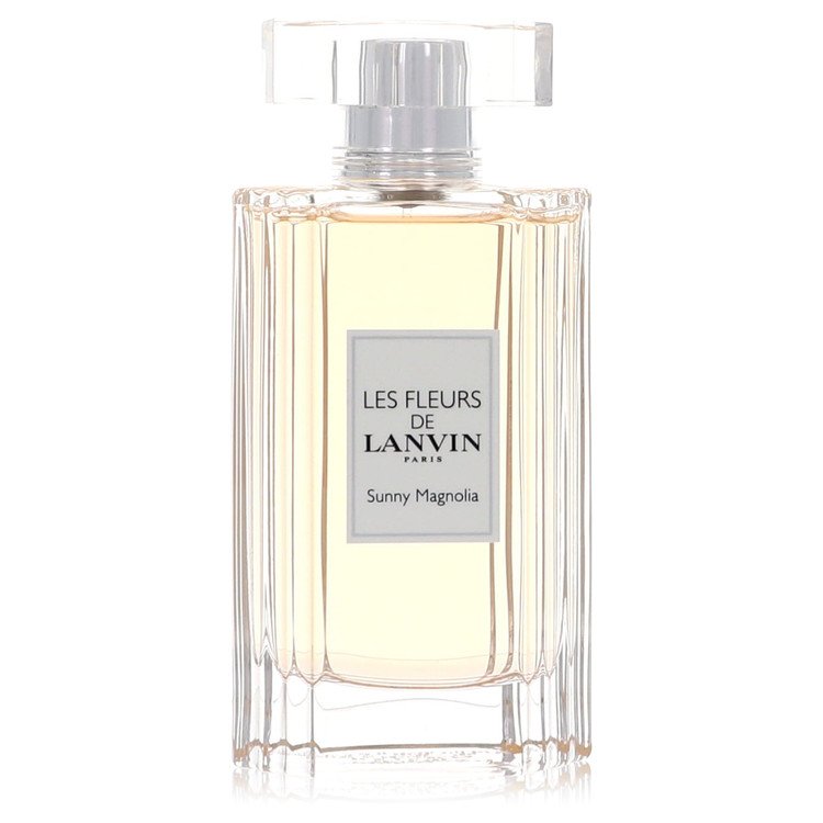 Les Fleurs De Lanvin Sunny Magnolia by Lanvin Eau De Toilette Spray (Unboxed) 3 oz