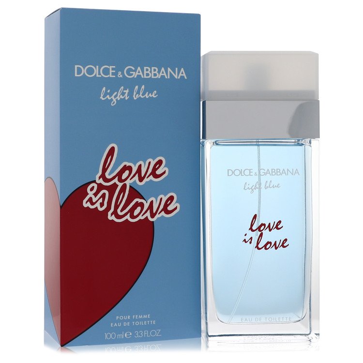 Light Blue Love Is Love by Dolce & Gabbana Eau De Toilette Spray 3.3 oz