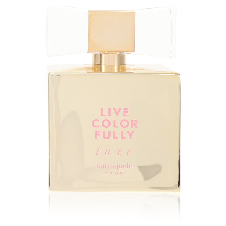 Live Colorfully Luxe by Kate Spade Eau De Parfum Spray (unboxed) 3.4 oz