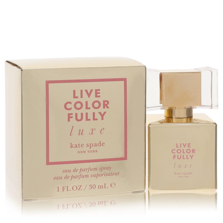 Live Colorfully Luxe by Kate Spade Eau De Parfum Spray 1 oz