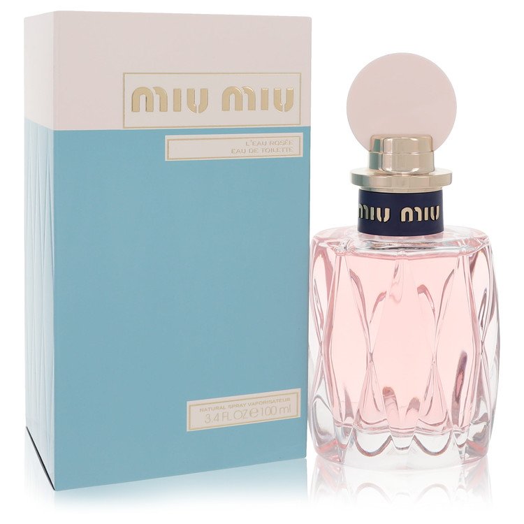 Miu Miu L'eau Rosee by Miu Miu Eau De Toilette Spray 3.4 oz