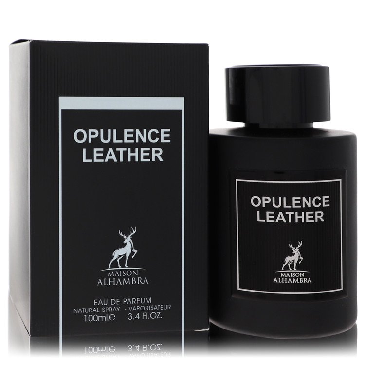 Maison Alhambra Opulence Leather by Maison Alhambra Eau De Parfum Spray 3.4 oz