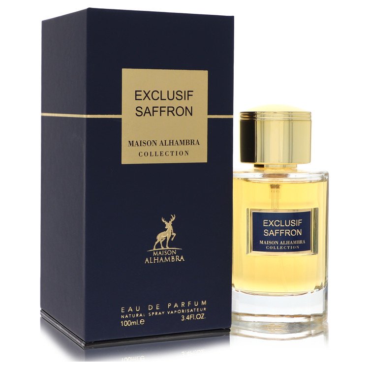 Maison Alhambra Exclusif Saffron by Maison Alhambra Eau De Parfum Spray (Unisex) 3.4 oz