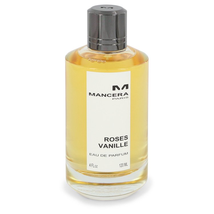 Mancera Roses Vanille by Mancera Eau De Parfum Spray (unboxed) 4 oz 