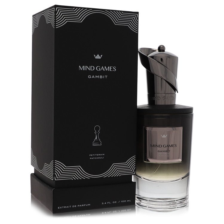 Mind Games Gambit by Mind Games Extrait De Parfum Spray (Unisex) 3.4 oz