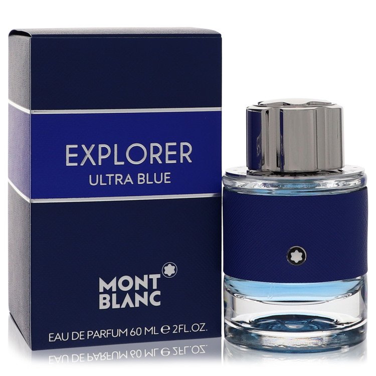 Montblanc Explorer Ultra Blue by Mont Blanc Eau De Parfum Spray 2 oz