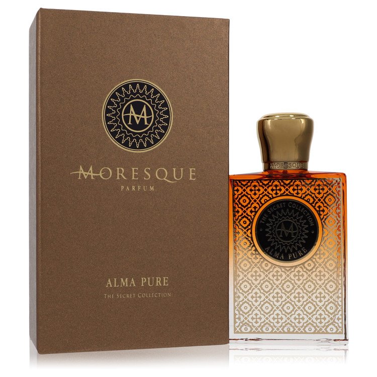 Moresque Alma Pure Secret Collection by Moresque Eau De Parfum Spray (Unisex) 2.5 oz