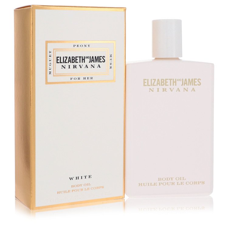 Nirvana White by Elizabeth and James Body Oil 3.4 oz