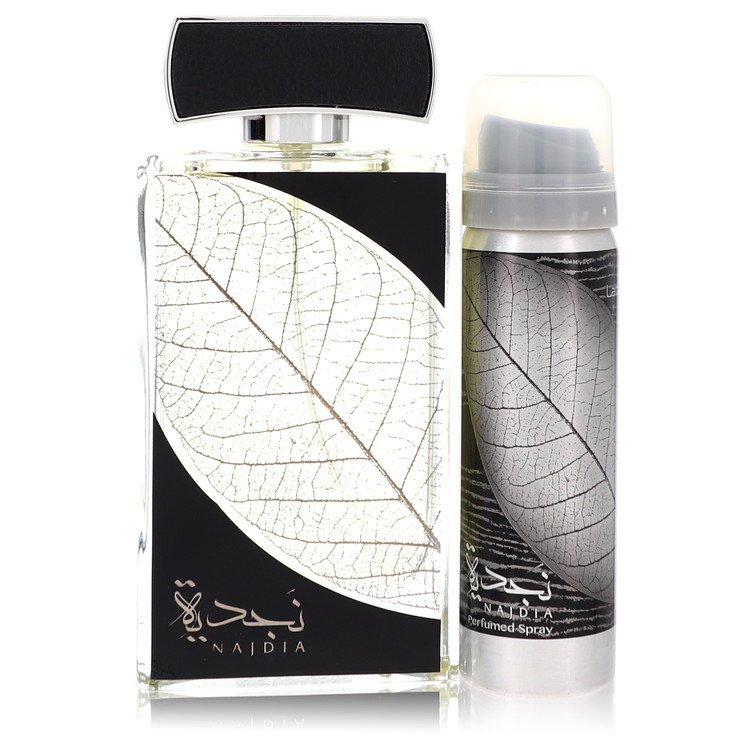 Najdia by Lattafa Eau De Parfum Spray Plus 1.7 Oz Deodorant  (Unboxed) 3.4 oz