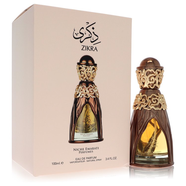 Niche Emarati Zikra by Lattafa Eau De Parfum Spray (Unisex) 3.4 oz