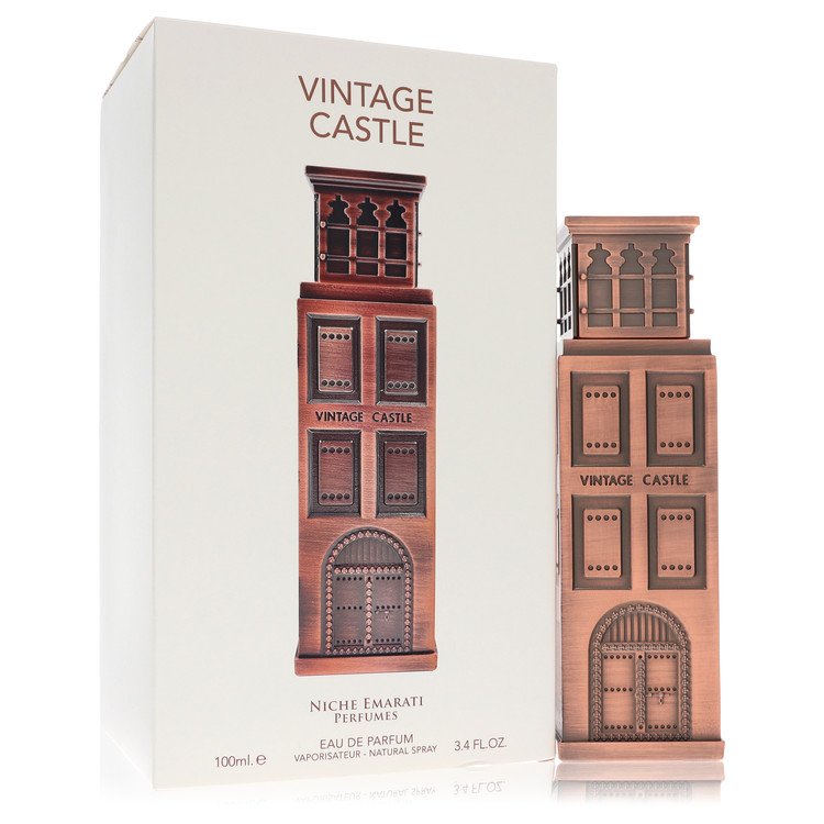 Niche Emarati Vintage Castle by Lattafa Eau De Parfum Spray (Unisex) 3.4 oz